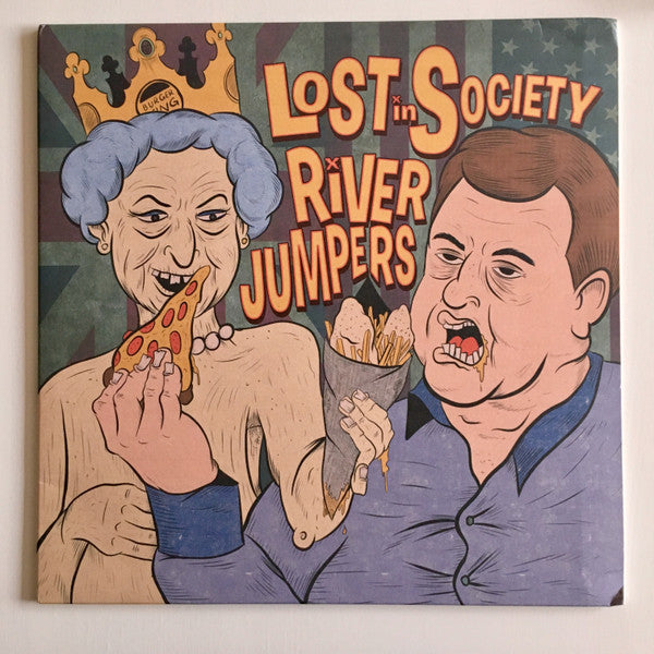Lost in Society, River Jumpers : Split Series Volume 1 (12", Comp, Ult)